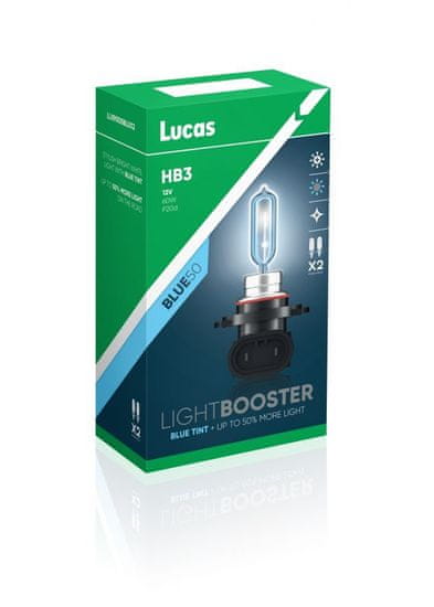 Lucas Blue Light Booster HB3 P20d 12V 60W