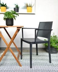 eoshop Kreslo GRID ARMCHAIR - antracit