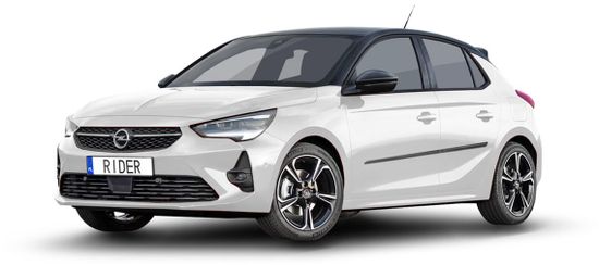 Rider Ochranné lišty bočných dverí, Opel Corsa F, 2019- ,