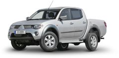 Rider Ochranné lišty bočných dverí, Mitsubishi L200 IV, 2006-2016