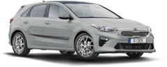 Rider Ochranné lišty bočných dverí, Kia Ceed III, 2018- , Hatchback, Combi