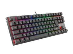 Genesis herná mechanická klávesnica THOR 300/RGB/Outemu Red/Drôtová USB/CZ/SK layout/Čierna