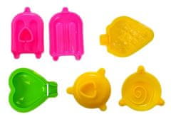 Lean-toys Sada strojov na výrobu zmrzliny Ciastoline Squeezer Moulds