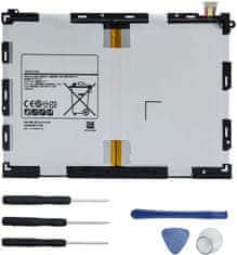 YUNIQUE GREEN-CLEAN 6000mAh EB-BT550ABE EB-BT550ABA EB-BT550ABU Prenosná batéria pre Samsung Galaxy Tab A 9.7" SM-T550 SM-P550 (WiFi) SM-P555 (3G, 4G / LTE&WiFi) Séria SM-T555C SM-P351 s náradím