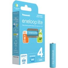 PANASONIC HR03 AAA 4LCCE/4BE ENELOOP LITE N HR034LCCE4BEN