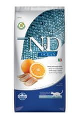 N&D N & D OCEAN CAT Adult Herring & Orange 10kg