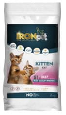 IRONpet Cat Kitten Beef (Hovädzie) 2 kg