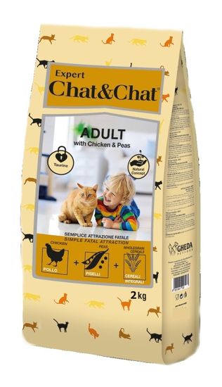 Chat & Chat Expert Adult Chicken & Peas 2 kg