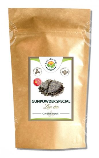 Salvia Paradise Gunpowder špecial zelený čaj SALVIA PARADISE 100 g