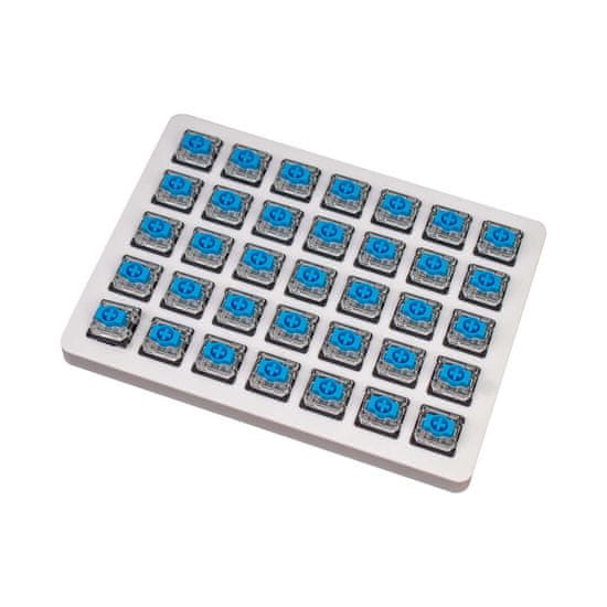 Gateron Mechanické Spínače Low Profile Gateron Mechanical Switch Set Blue 35 ks.