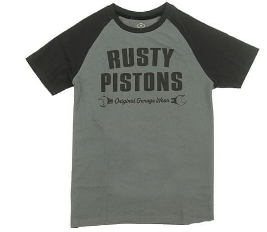Rusty Pistons Tričko RPTSM84 Burney grey/black triko