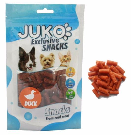 Juko Snacks Mini Duck stick glukosamín & chondro 70 g