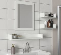 ASIR GROUP ASIR Kúpeľňové zrkadlo s policami SIMON biela