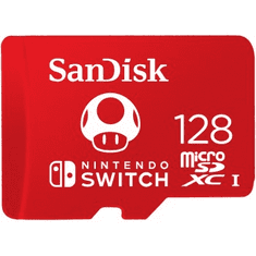 SanDisk Nintendo Switch/micro SDXC/128GB/100MBps/UHS-I U3 / Class 10