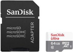 SanDisk Ultra microSDXC 64GB 100MB/s + adaptér