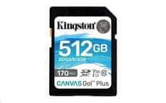 Kingston Canvas Go Plus/SDXC/512GB/UHS-I U3 / Class 10