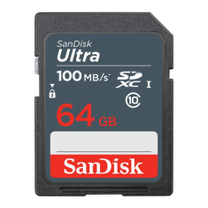 SanDisk Ultra SDXC 64GB 100MB/s Class10 UHS-I