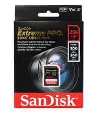 SanDisk Extreme PRO/SDXC/256GB/UHS-II U3 / Class 10