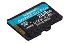 256GB microSDXC Canvas Go! PLus 170R/100W U3 UHS-I V30 Card bez adaptéra