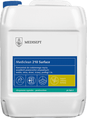 Mediclean Surf Clean MC210 na umývateľné povrchy s vôňou zeleného čaju 5 l