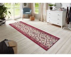 Hanse Home Behúň Basic 105494 Red Creme 80x200