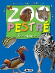 ZOO pestré se samolepkami