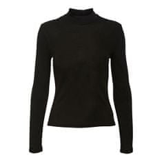 Vero Moda Dámske tričko VMCHLOE Tight Fit 10279611 Black (Veľkosť S)
