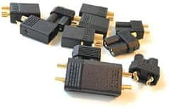 YUNIQUE GREEN-CLEAN 10 párov XT30 Vysoká kvalita, muž-žena, konektory pre batérie pre model, ktorý robí Rc Lipo farbu čiernou
