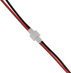YUNIQUE GREEN-CLEAN 10 párov 2.0 2-pinový silikónový mužský ženský kábel pre Lipo RC batériu s konektorom JST (1S)