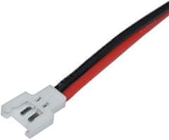 YUNIQUE GREEN-CLEAN 10 párov 2.0 2-pinový silikónový mužský ženský kábel pre Lipo RC batériu s konektorom JST (1S)