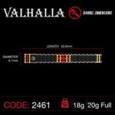 Winmau Šípky Valhalla - 20g