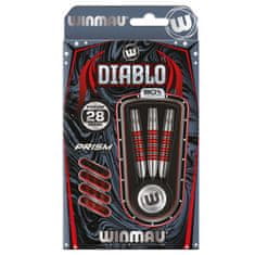 Winmau Šípky Steel Diablo - Torpedo - 28g