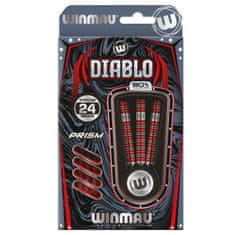 Winmau Šípky Steel Diablo - Parallel - 24g