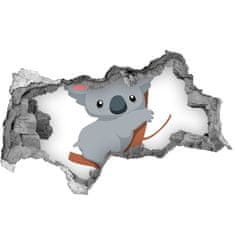 Wallmuralia.sk Diera 3D fototapeta nálepka Koala na strome 115x88 cm