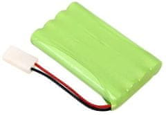 YUNIQUE GREEN-CLEAN Nabíjateľná Ni-MH batéria 9.6V 2000mAh s konektorom Tamiya Plug pre kvádrokoptéru osobných nákladných vozidiel 8 článkov AA