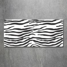 Wallmuralia.sk Foto obraz akryl do obývačky Zebra pozadie 100x50 cm 2 prívesky