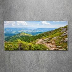 Wallmuralia.sk Foto obraz akryl do obývačky Zelené pahorky 120x60 cm 2 prívesky