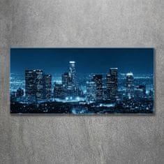 Wallmuralia.sk Foto obraz akryl zvislý do obývačky Los Angeles noc 125x50 cm 2 prívesky
