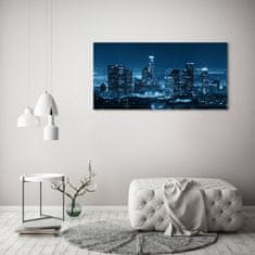 Wallmuralia.sk Foto obraz akryl zvislý do obývačky Los Angeles noc 125x50 cm 2 prívesky