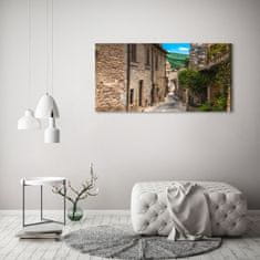 Wallmuralia.sk Foto obraz akryl do obývačky Očarujúca ulička 100x50 cm 2 prívesky