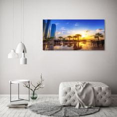 Wallmuralia.sk Foto obraz akryl do obývačky Abu Zabi východ 120x60 cm 2 prívesky