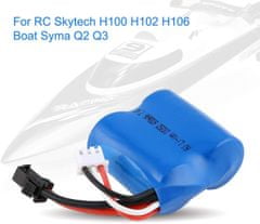 YUNIQUE GREEN-CLEAN 1-dielny RC čln 7.4V 600mAh Li-ion batéria pre Skytech H100 H102 H106 Syma Q2 Q3 RC čln