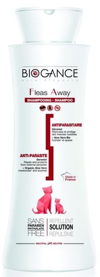 Biogance šampón fleasom away cat - antiparazitný 250 ml