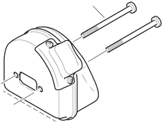 Makita ND / DOLMAR Výfuk kompletný PS34, PS45, 036174211 (76)