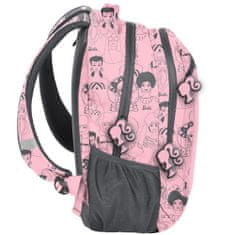 Paso Školský batoh Barbie Ružovo-sivý