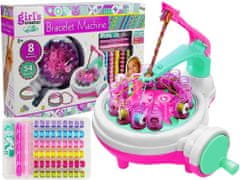 Lean-toys pletenie Set náramok Making Machine Mulin 6 farieb