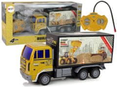 Lean-toys Stavebné auto na diaľkové ovládanie 1:24 žlté