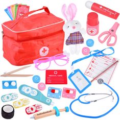 JOKOMISIADA Set Little Doctor Drevené doplnky Za4146