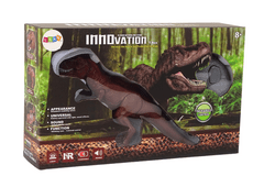 Lean-toys Zvuk dinosaura na diaľkové ovládanie Tyranosaurus Rex na batérie