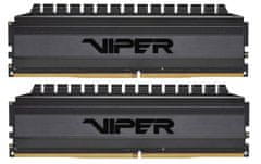 Patriot Viper 4 Blackout 32GB DDR4 3600MHz / DIMM / CL18 / 1,35V / Heat Shield / KIT 2x 16GB